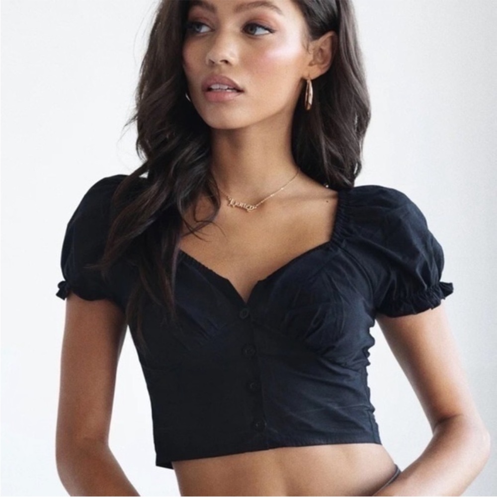Princess Polly Abe Crop Top
